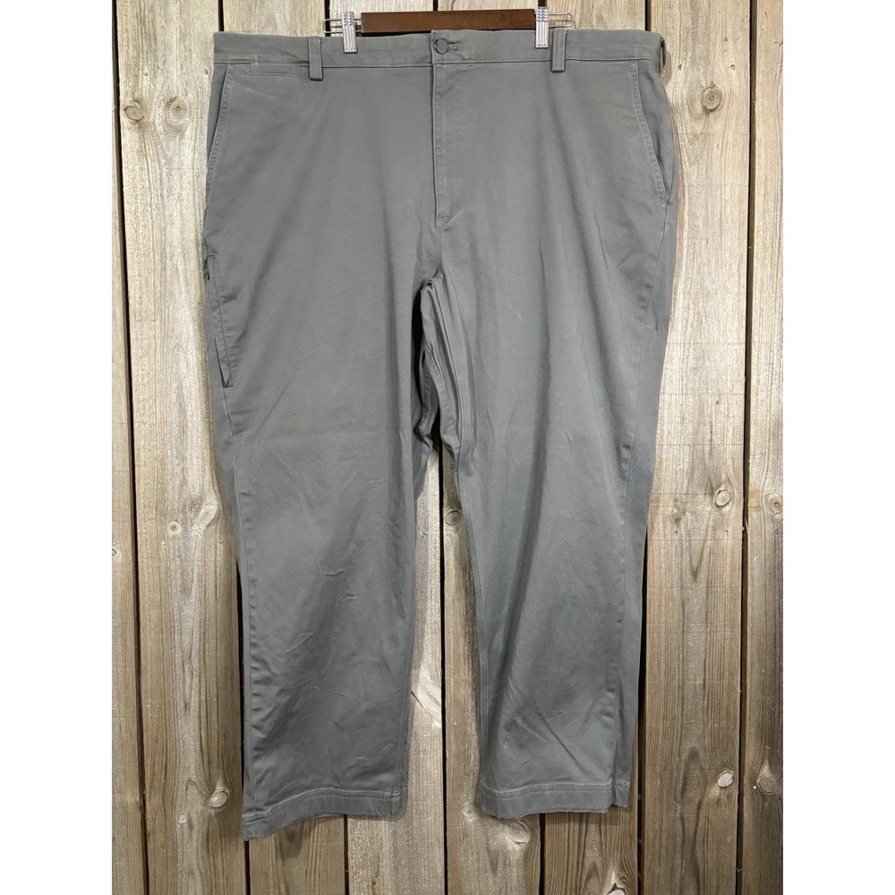 Duluth Trading Men's DuluthFlex Ballroom Pants Gray 44x30 Relaxed Fit Utility